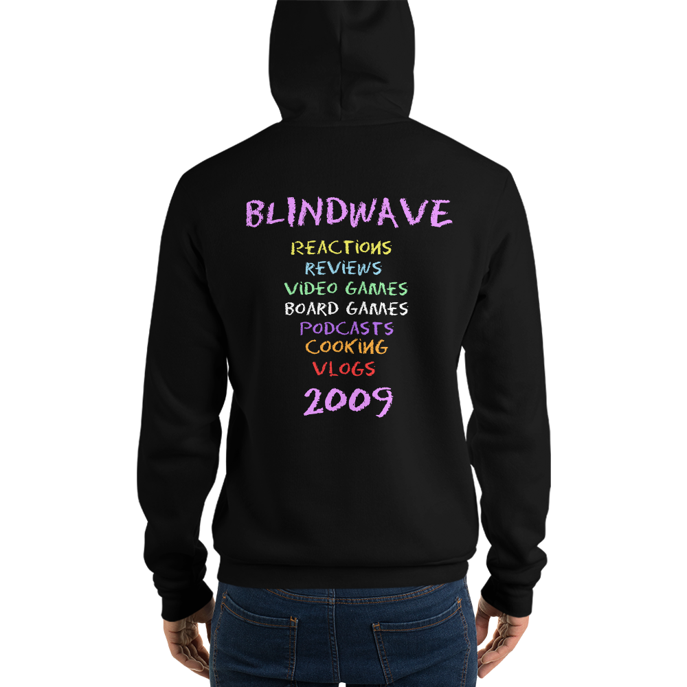Download Unisex CHALK hoodie - Blind Wave