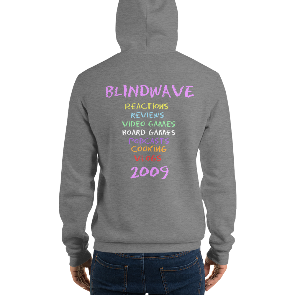 Download Unisex CHALK hoodie - Blind Wave