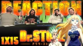 Dr. Stone 1×15 Reaction