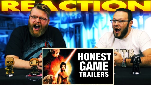 Star Wars: Knights of the Old Republic (Honest Game Trailers) REACTION!!