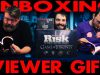 Viewer Gift UNBOXING!! Game of Thrones Risk, Graphic Novels, Exploding Kittens